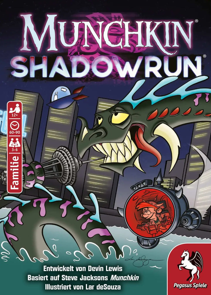 Munchkin Shadowrun (DE) - Pegasus Spiele - Board Games