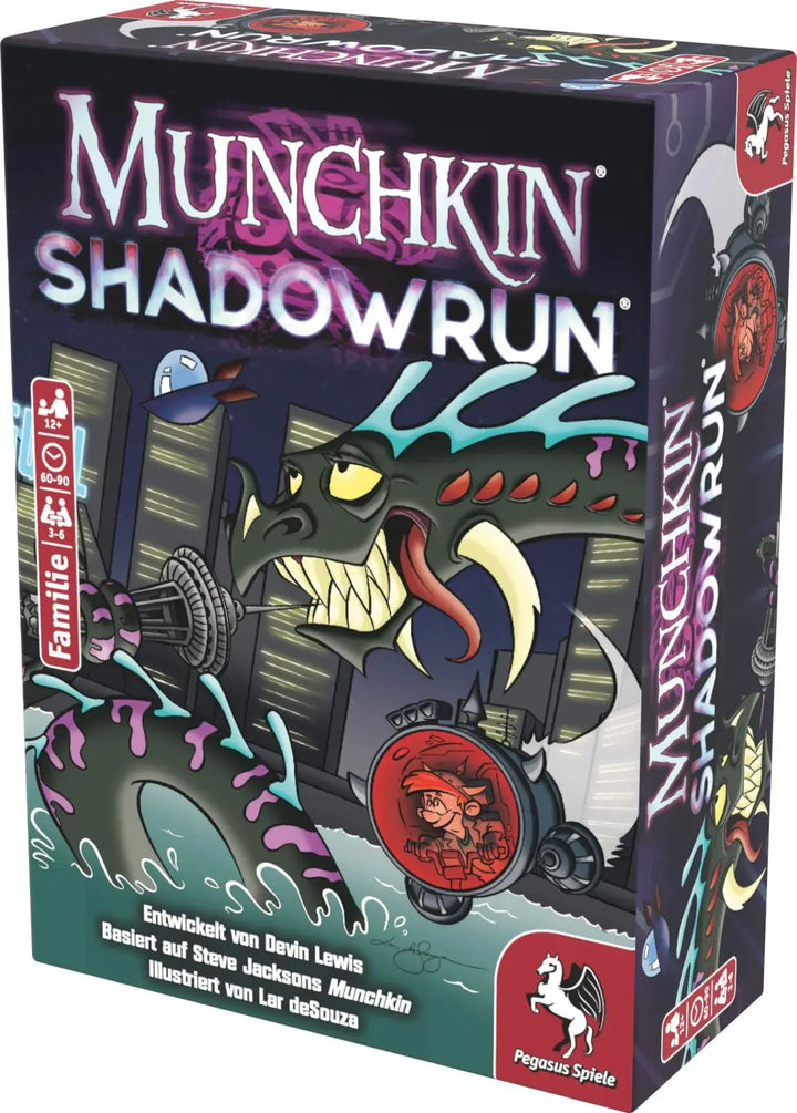 Munchkin Shadowrun (DE) - Pegasus Spiele - Board Games