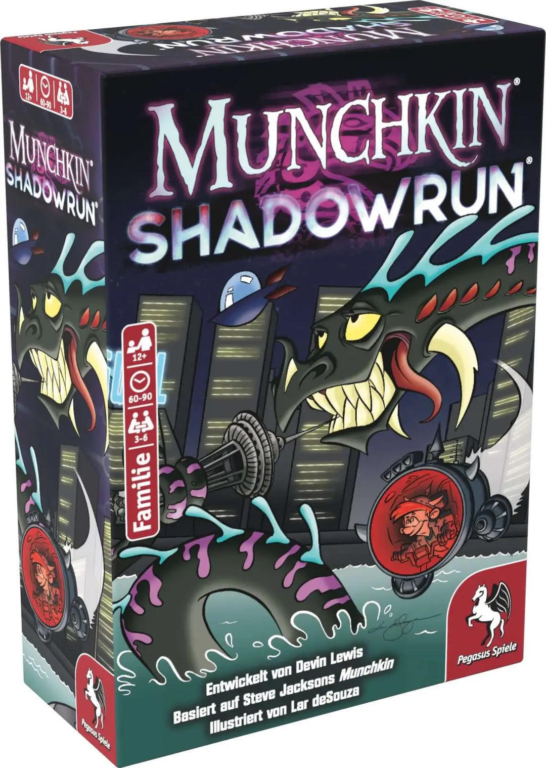 Munchkin Shadowrun (DE) - Pegasus Spiele - Board Games