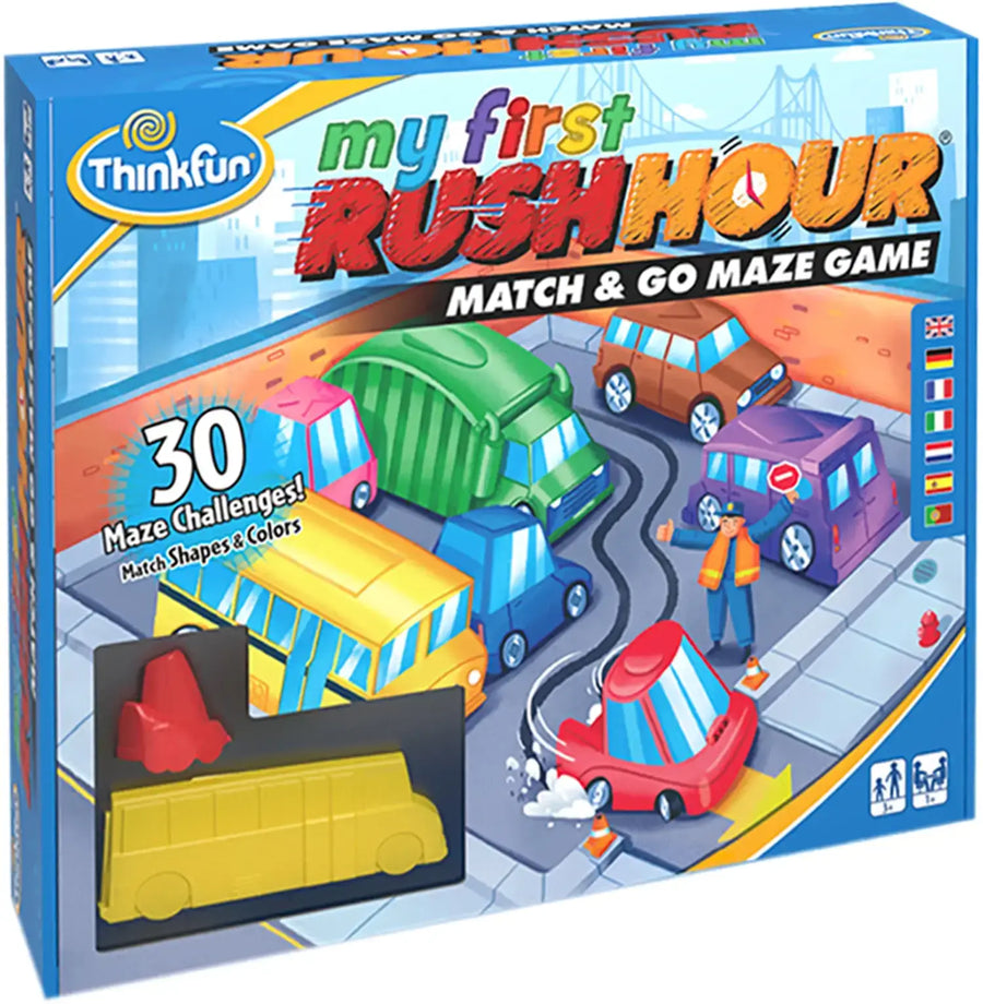My First Rush Hour (DE/FR/IT/EN) - ThinkFun - Board Games