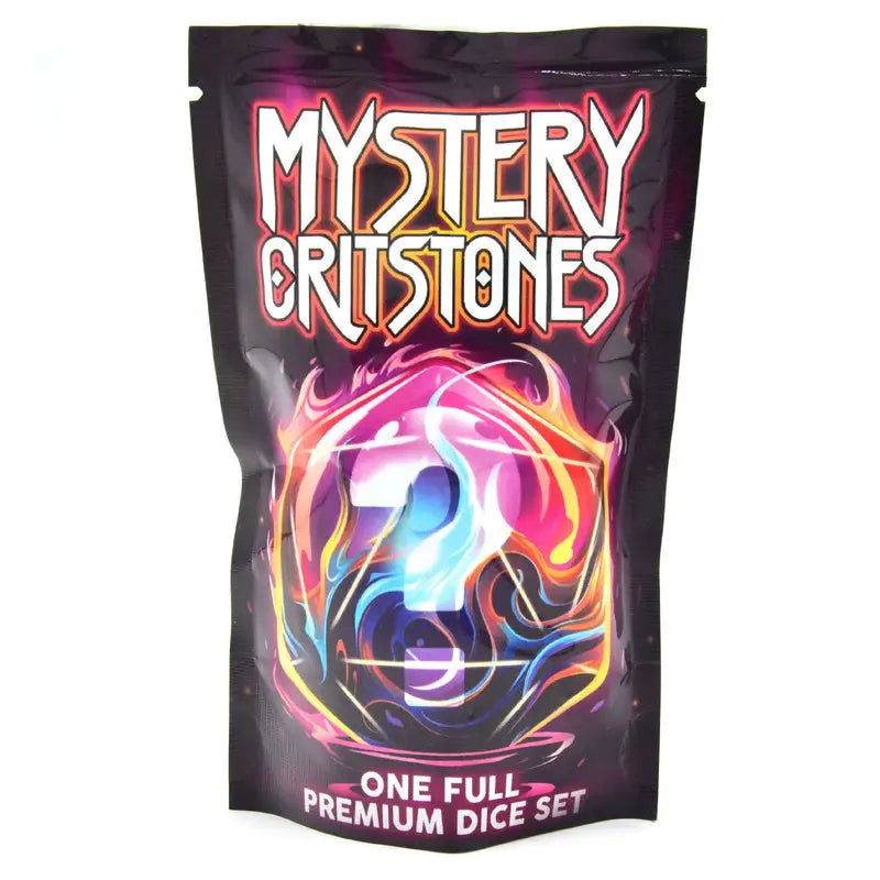 Mystery Loot: RPG Dice Set Critstones Glassstaff Accessories
