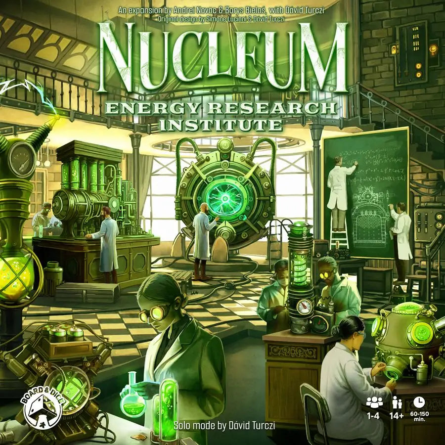 Nucleum: Energy Research Institute (EN) - Board&Dice - Board Games