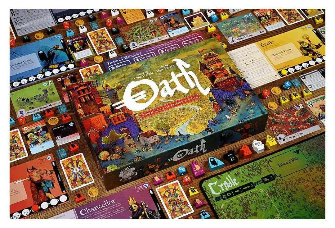 Oath: Reich & Exil - Die Chroniken (DE) - Spielworxx - Board Games