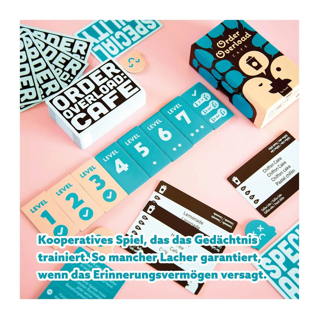 Order Overload: Cafe (DE/FR/EN) - Oink Games - Board Games