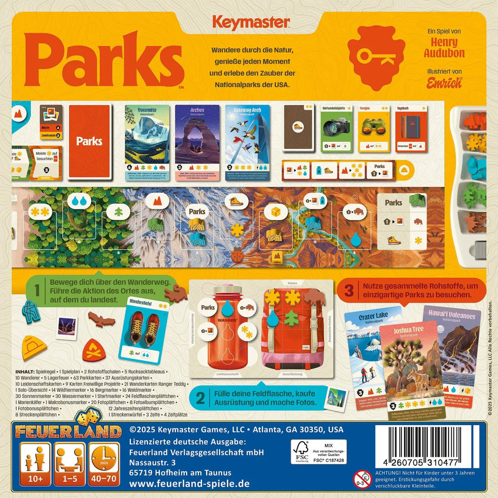 Parks: 2nd Edition (DE) - Feuerland - Board Games