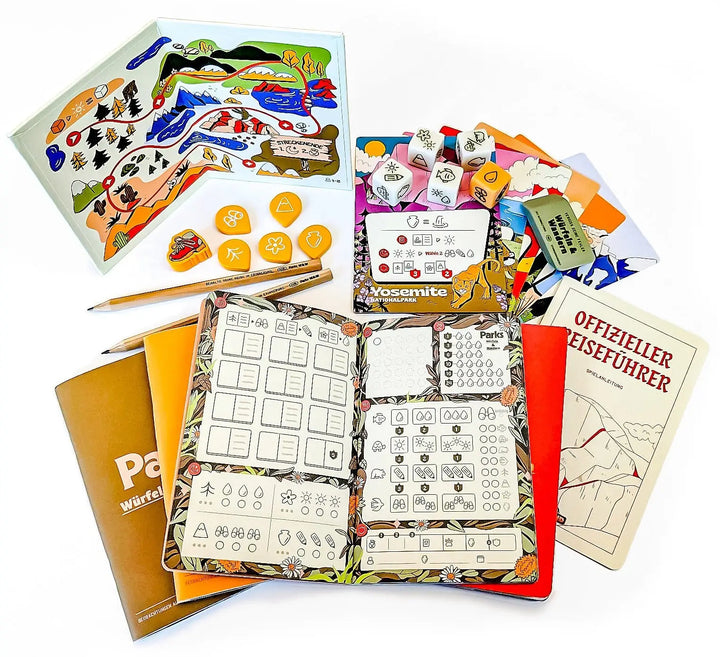 Parks: Würfeln & Wandern (DE) - Feuerland - Board Games