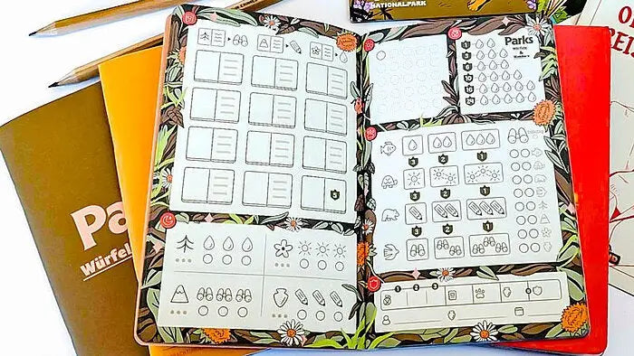Parks: Würfeln & Wandern (DE) - Feuerland - Board Games