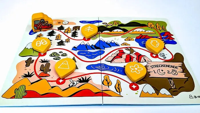 Parks: Würfeln & Wandern (DE) - Feuerland - Board Games