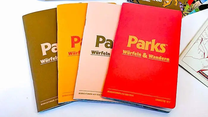 Parks: Würfeln & Wandern (DE) - Feuerland - Board Games