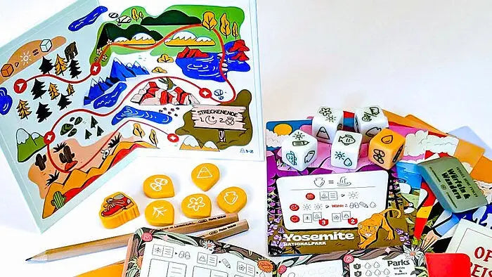 Parks: Würfeln & Wandern (DE) - Feuerland - Board Games