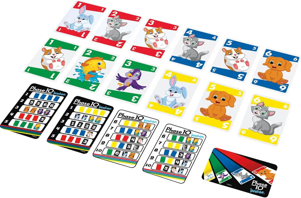 Phase 10: Junior (DE/FR) - Mattel Inc. - Board Games