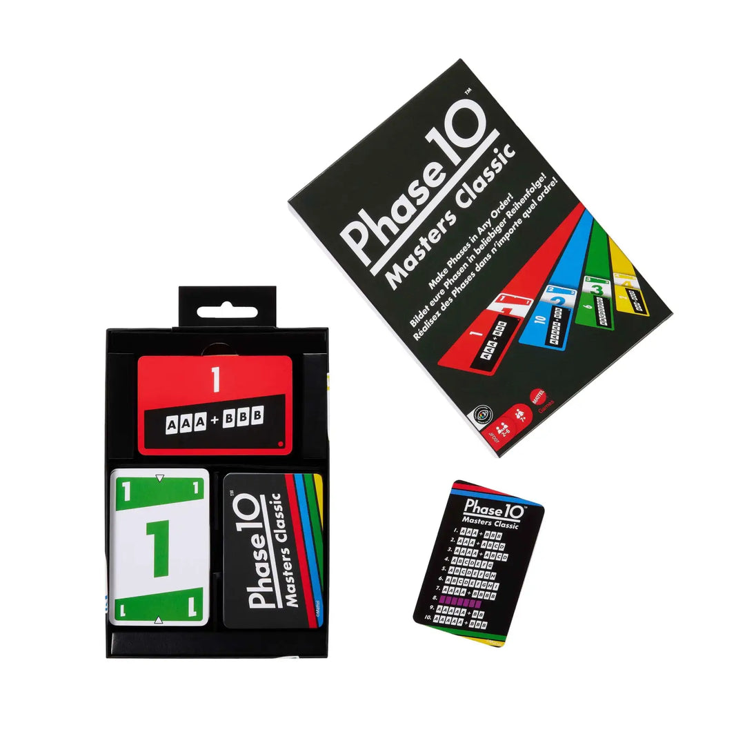 Phase 10: Masters Classic (DE) - Mattel - Board Games