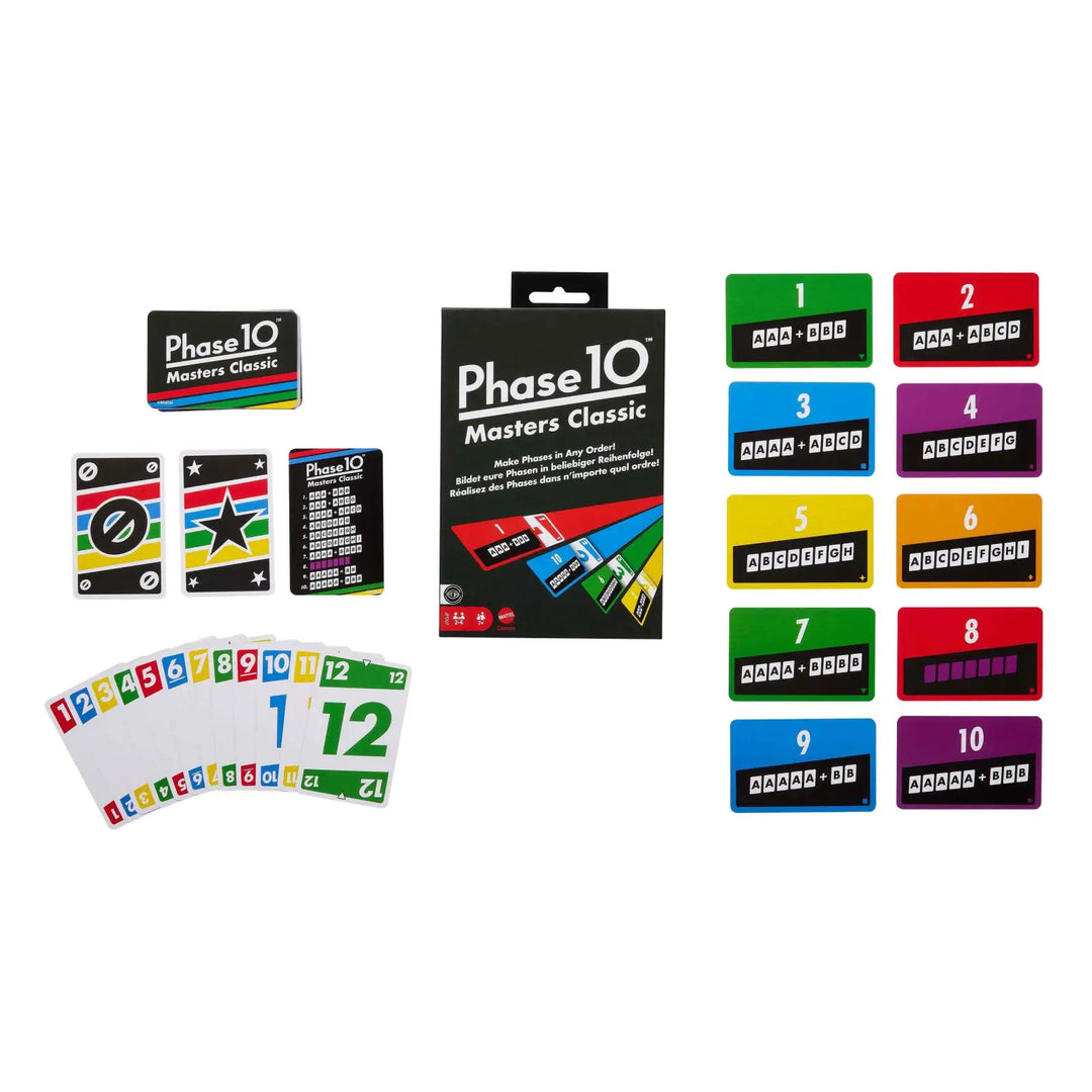 Phase 10: Masters Classic (DE) - Mattel - Board Games