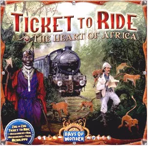 Ticket to Ride: Map Collection Volume 3 - Heart of Africa (EN/DE/FR)