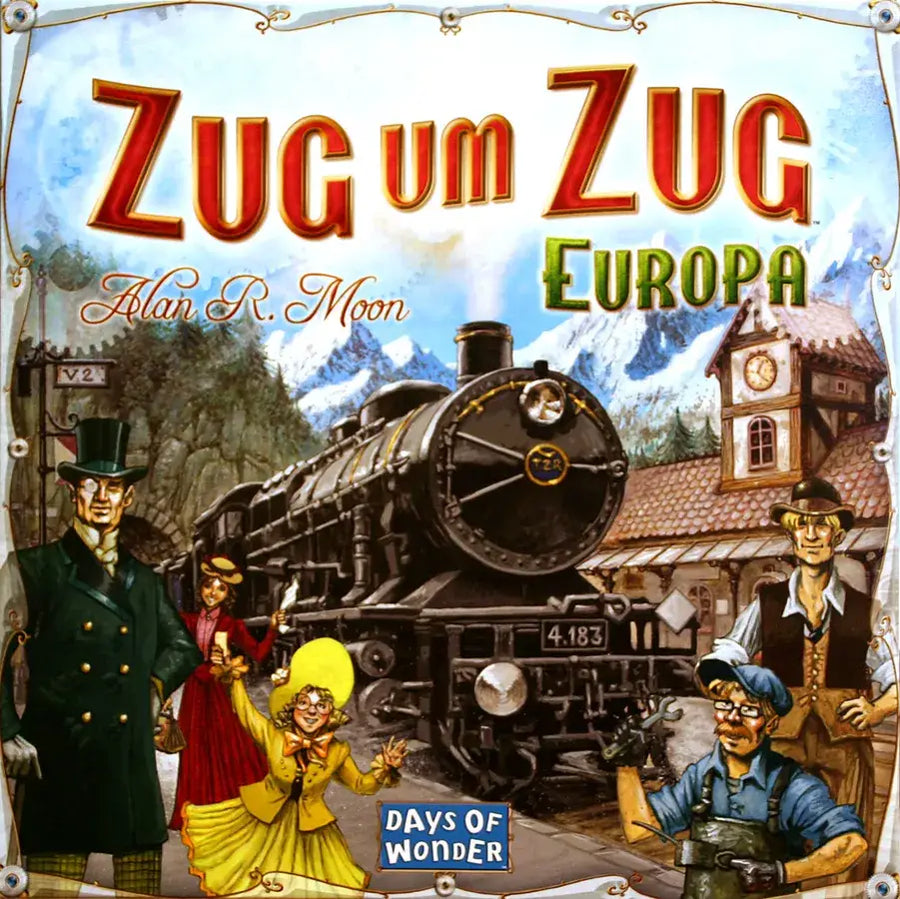 Zug um Zug: Europa (DE/FR/IT) - Days of Wonder - Board Games