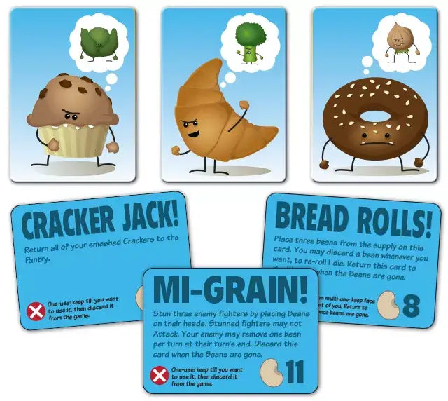 Foodfighters (EN) - Kids Table Board Gaming - Board Games