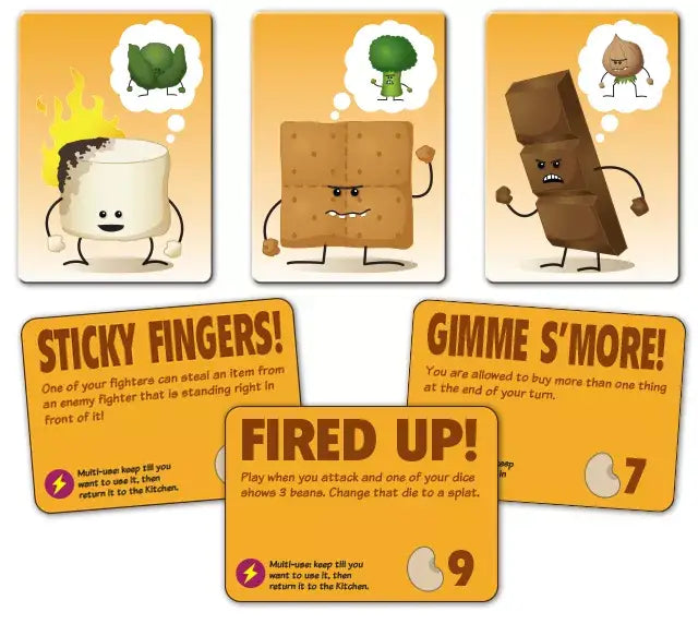 Foodfighters (EN) - Kids Table Board Gaming - Board Games