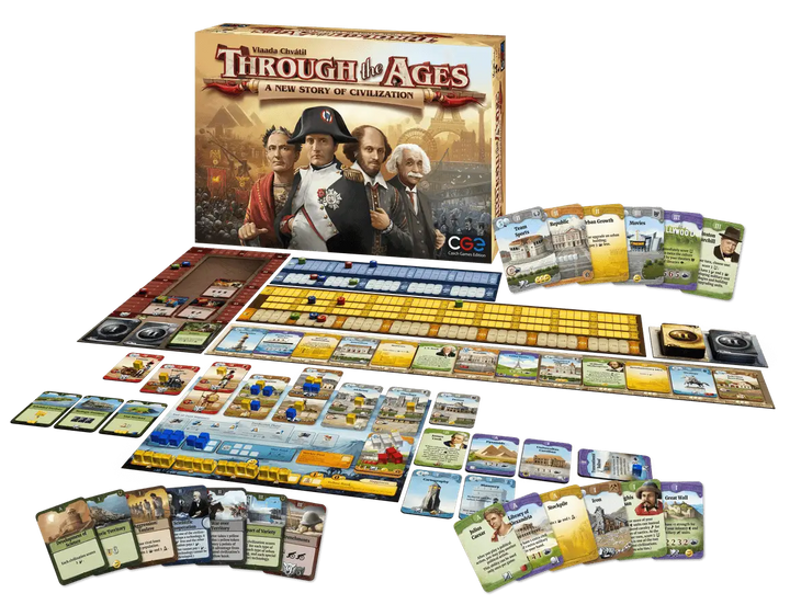 Through the Ages: Eine neue Geschichte der Zivilisation (DE) - Czech Games Edition - Board Games