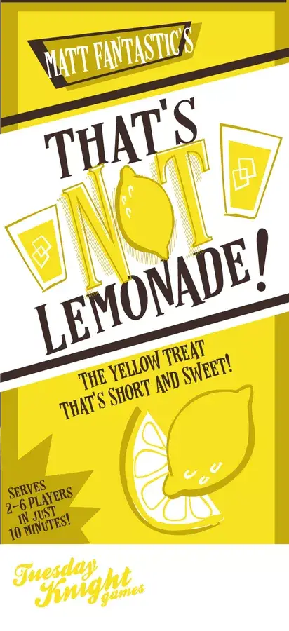 Thats not Lemonade (EN) - Tuesday Knight Games - Board Games