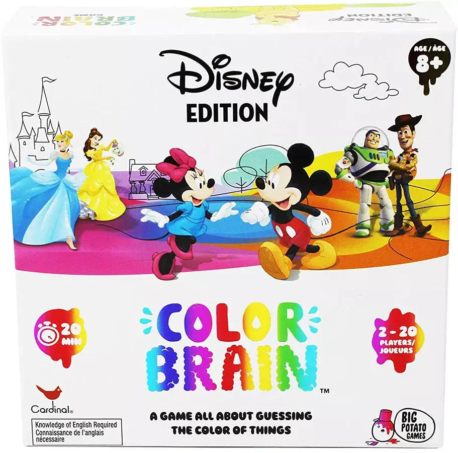 Color Brain: Disney Edition (EN) - Big Potatoe Games - Board Games