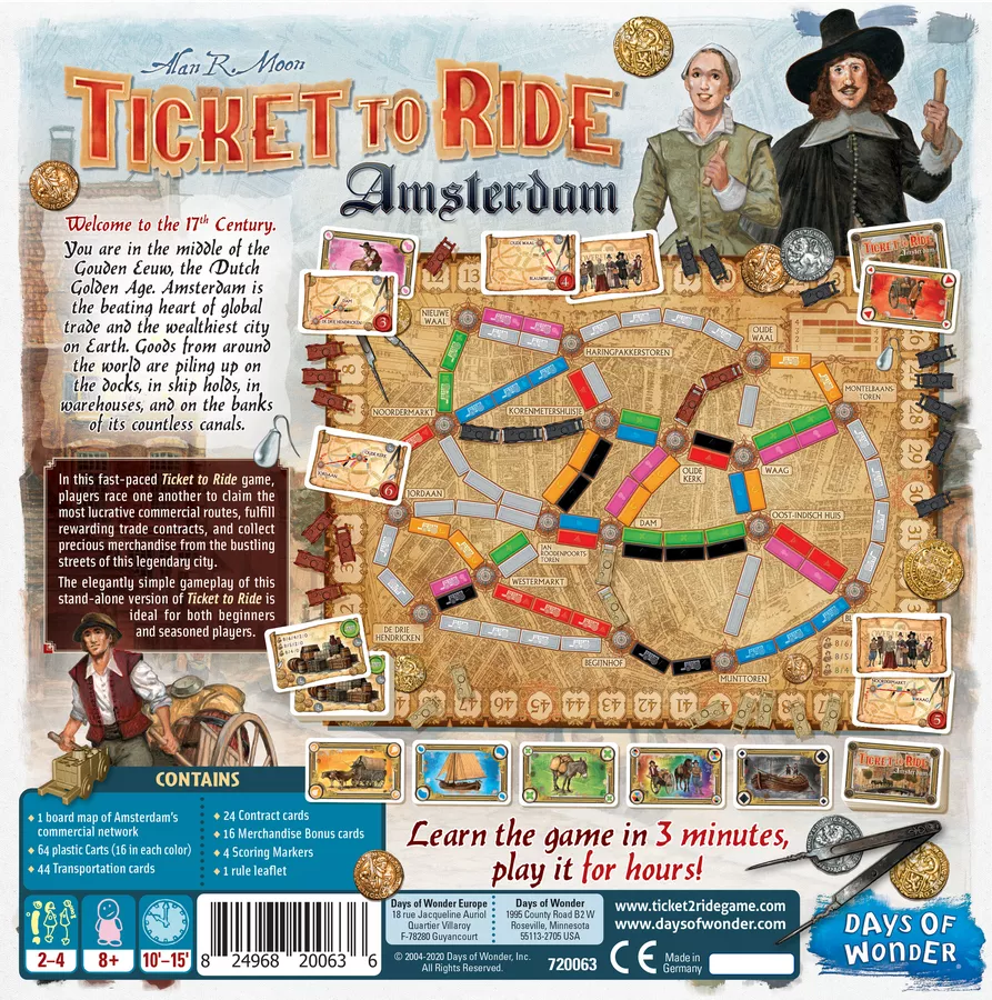 Ticket to Ride: Amsterdam (EN)