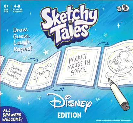 Disney Sketchy Tales (EN) - Big Potatoe Games - Board Games