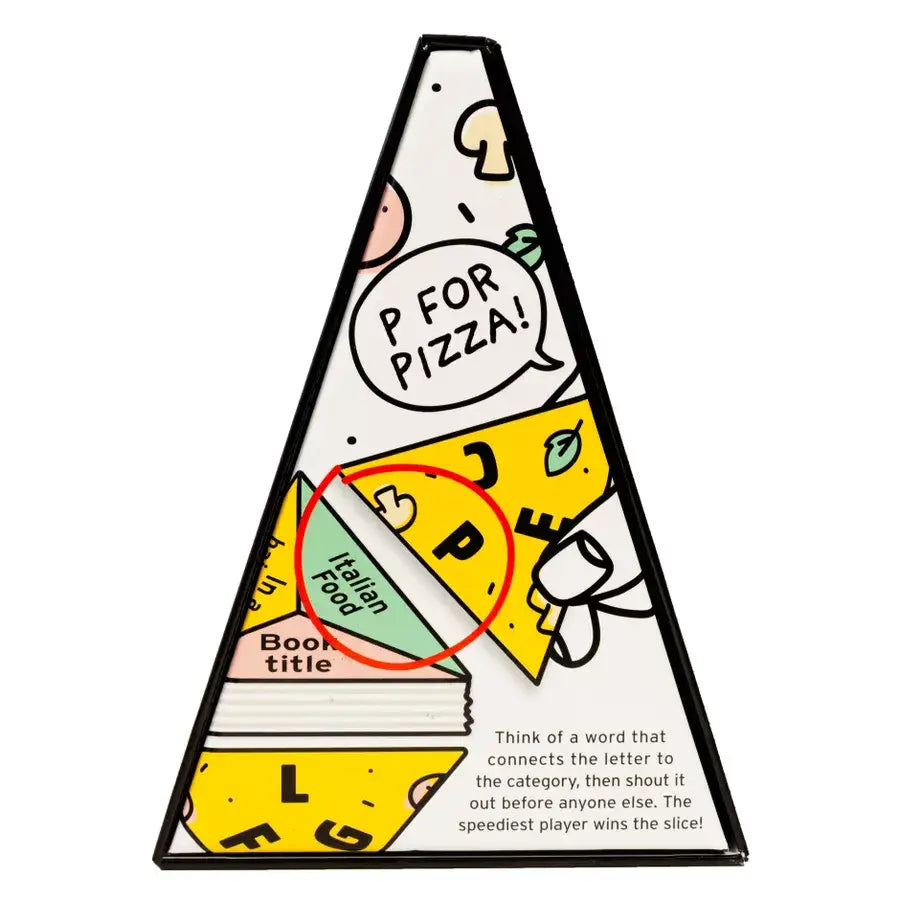 P for Pizza (EN) - Big Potatoe Games - Board Games