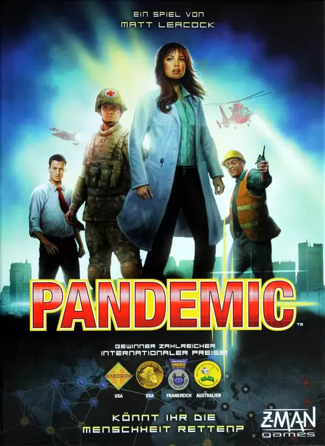Pandemic (DE) - Z Man Games - Board Games
