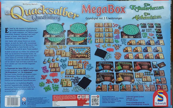 Die Quacksalber von Quedlinburg: Mega Box (DE) - Schmidt Spiele - Board Games