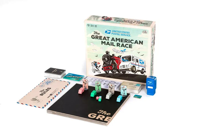 USPS: Great American Mail Race (EN) - Big Potatoe Games - Board Games