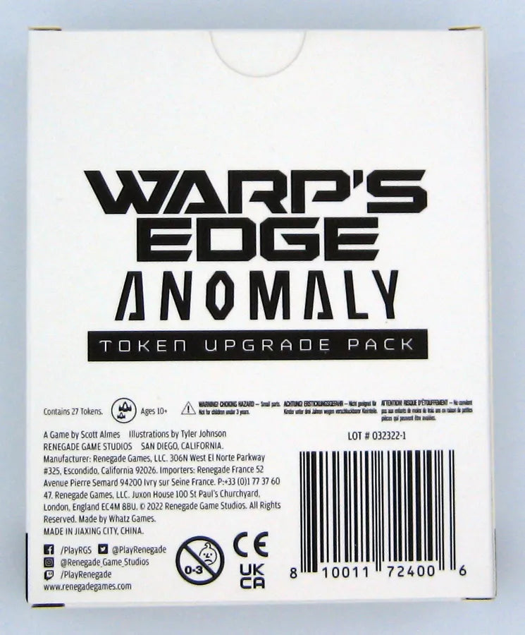 Warps Edge: Anomaly - Token Upgrade Pack (EN)
