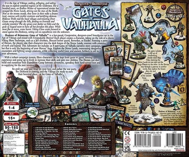 Shadows of Brimstone: Adventures - Gates of Valhalla (EN)