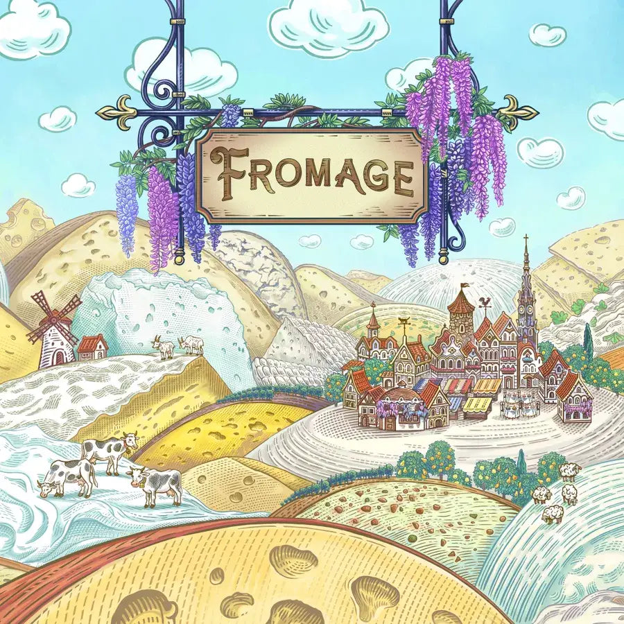 Fromage (EN) - Road to Infamy Games - Board Games