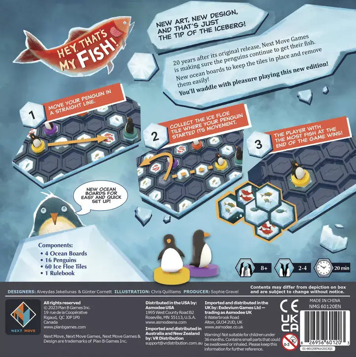 Hey That’s My Fish: 2024 Edition (EN) - Next Move Games - Board Games