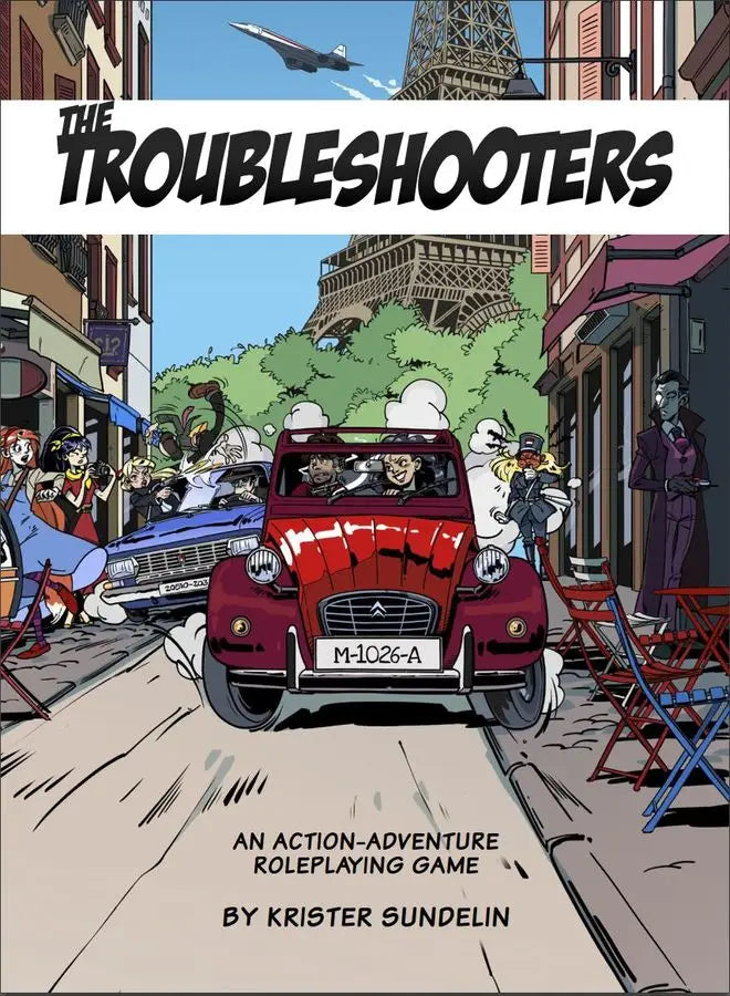The Troubleshooters: RPG - Core Rule Book (EN) - Modiphius Entertainment - Roleplaying Games