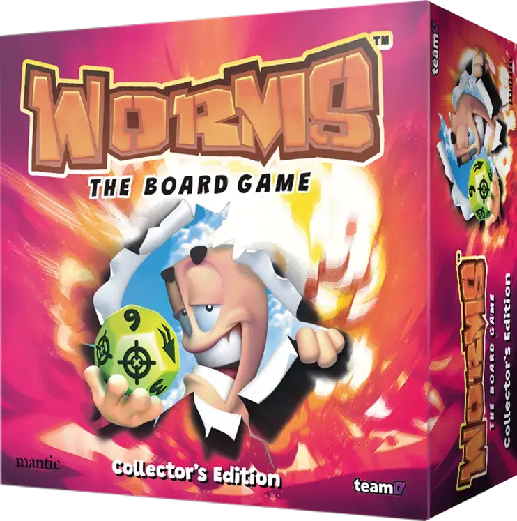 Worms: The Board Game - Collectors Edition (EN) - Mantic Games - Board Games