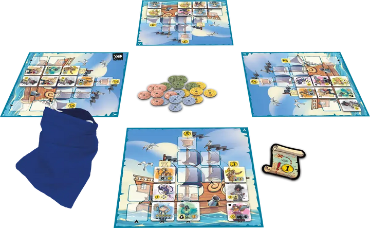 Captain Flip (EN/DE/FR/NL) - PlayPunk - Board Games