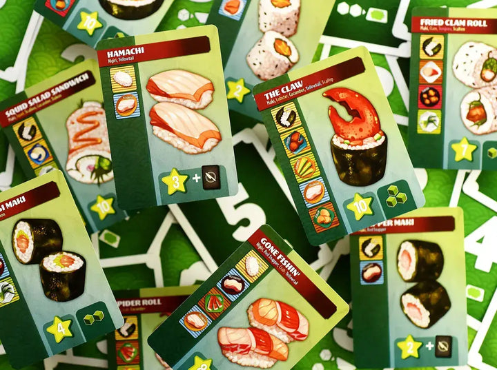 Maki Master: Kickstarter Edition (DE) - Kids Table Board Gaming - Board Games