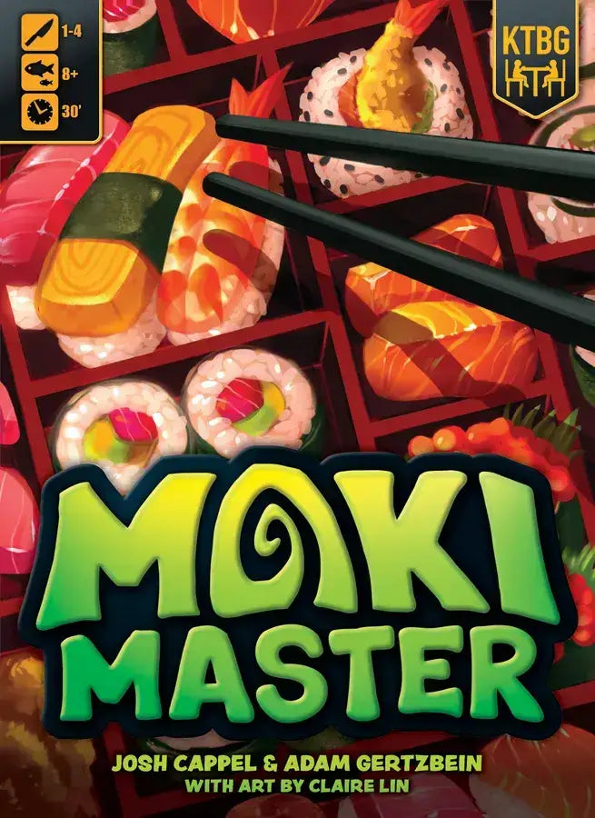 Maki Master: Kickstarter Edition (DE) - Kids Table Board Gaming - Board Games