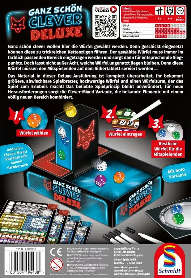 Ganz schön clever: Deluxe (DE) - Schmidt Spiele - Board Games