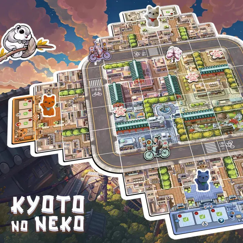 Kyoto No Neko (EN) - Matagot SARL - Board Games