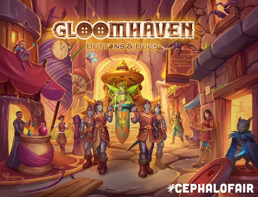 Gloomhaven: Buttons & Bugs (EN) - Cephalofair Games - Board Games