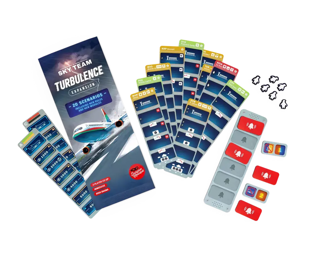 Sky Team: Turbulence (EN) - Le Scorpion Masqué - Board Games