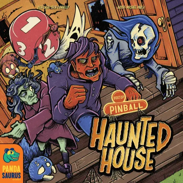 Boxtop Pinball: Haunted House (EN) - Pandasaurus Games - Board Games