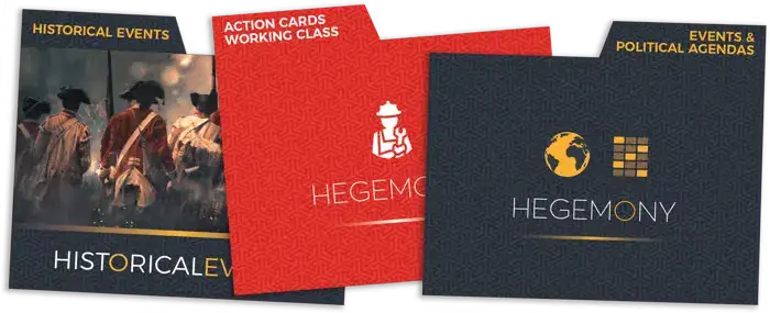 Hegemony: Card Dividers (EN) - Hegemonic Project Games - Accessories