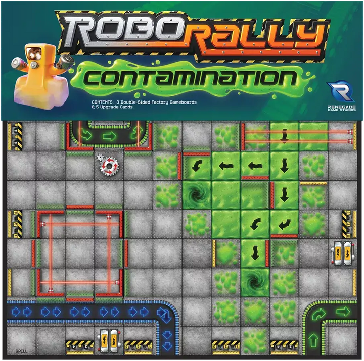 Robo Rally: Contamination (EN) - Renegade Game Studios - Board Games