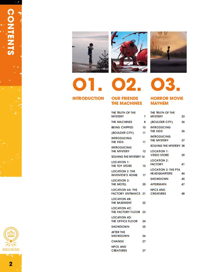 Tales From The Loop: RPG - Our Friends The Machines & Other Mysteries (EN) - Fria Ligan - Roleplaying Games