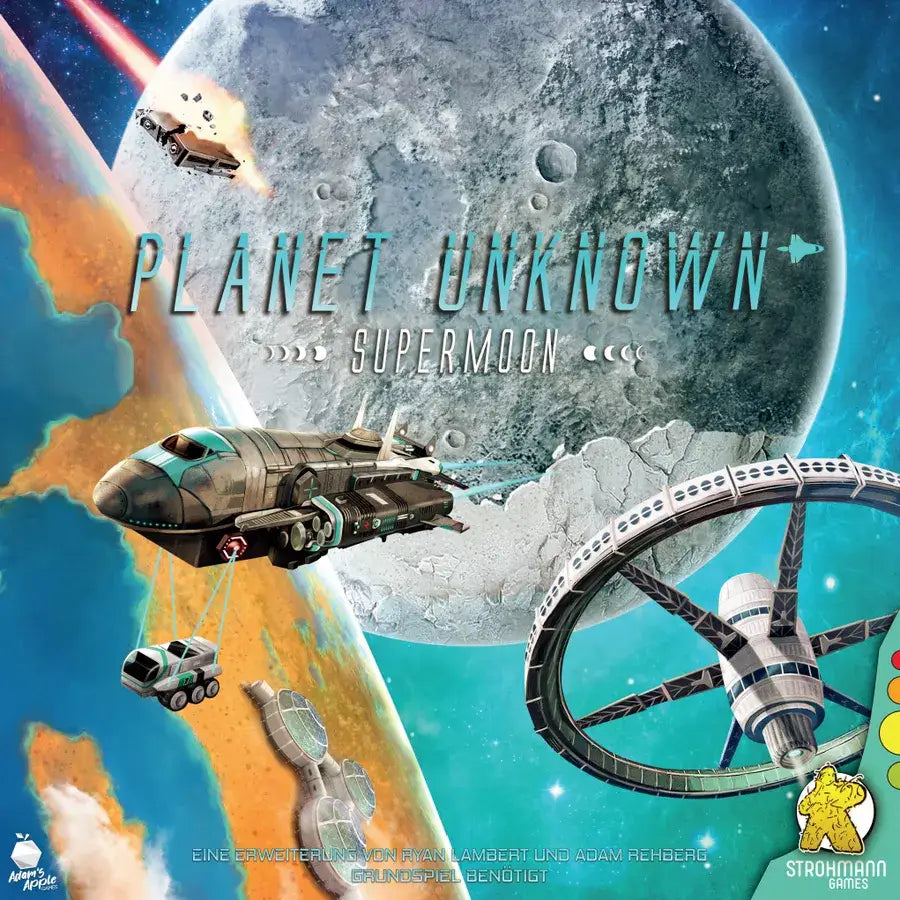 Planet Unknown: Supermoon (DE) - Strohmann Games - Board Games