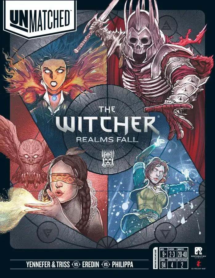 Unmatched: Witcher - Realms Fall (EN) - Iello - Board Games