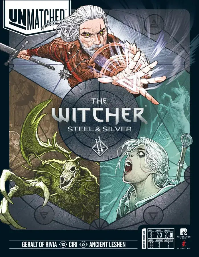 Unmatched: Witcher - Steel & Silver (EN) - Iello - Board Games